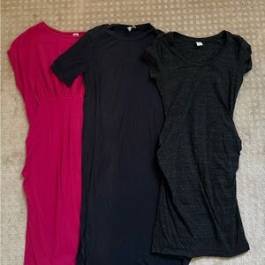Short sleeve maternity dresses